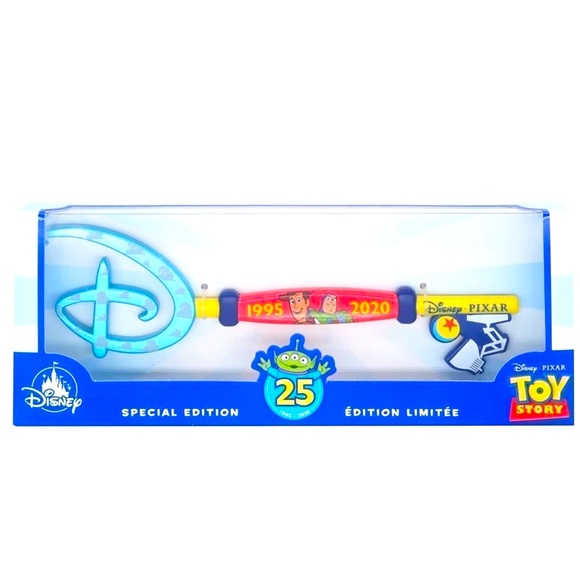 Toy Story 25th Anniversary Collectible Key Special Edition New DISNEY PIXAR - Picture 3 of 3